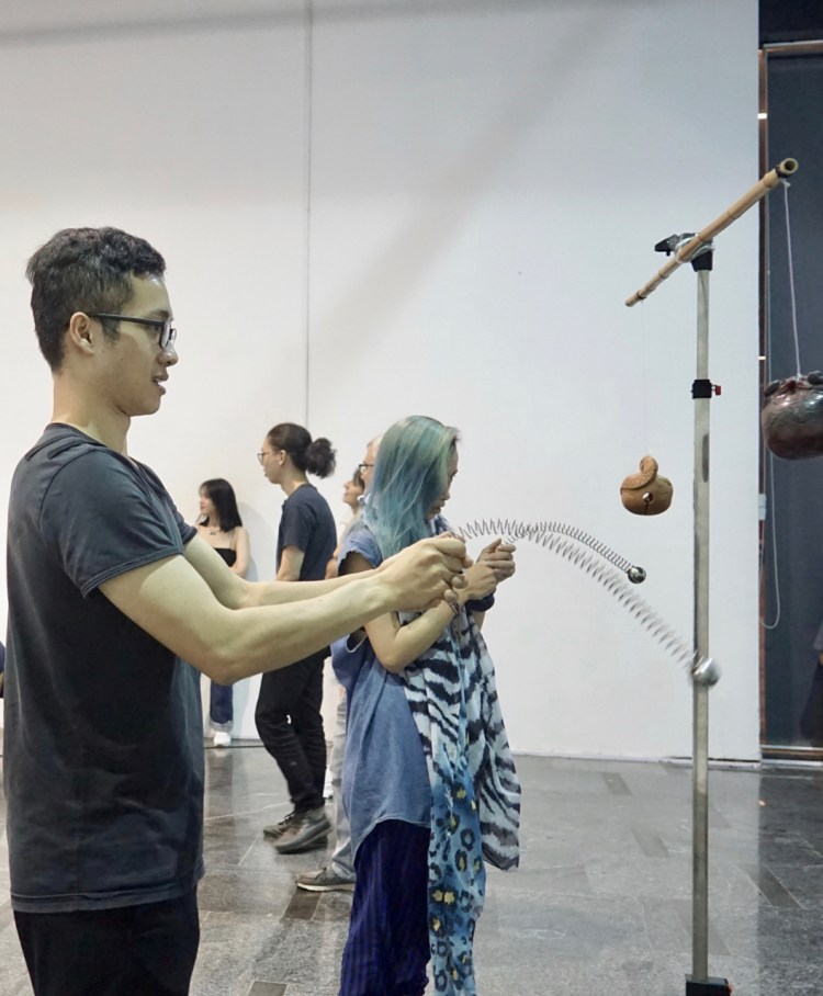 Triptych woodblock 3